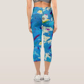 Nouveau Moon-Stract Capri Leggings (Rückseite)
