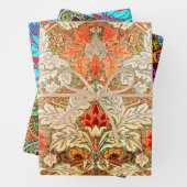 Nouveau Paisley Daisy Sampler Geschenkpapier Set (Beispiel)