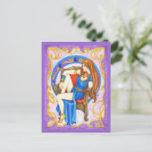 Nouveau Postkarte (Stehend Vorderseite)