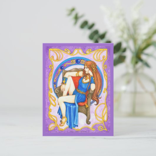 Nouveau Postkarte (Stehend Vorderseite)