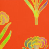 Nouveau Riche Blooms Carnelian Tapete (Naht)