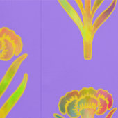 Nouveau Riche Blooms Lilac Tapete (Naht)