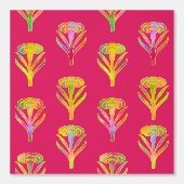 Nouveau Riche Blooms Magenta Tapete (Vorderseite)