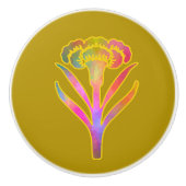 Nouveau Riche Blooms Moss Keramikknauf (Vorderseite)