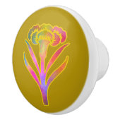 Nouveau Riche Blooms Moss Keramikknauf (Rechts)