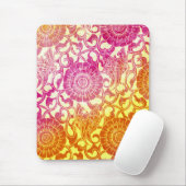 Nouveau Schmetterlinge - glänzender Mousepad (Mit Mouse)