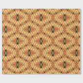 Nouveaux Kente Print Geschenkpapier (Flach)