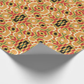Nouveaux Kente Print Geschenkpapier (Ecke)