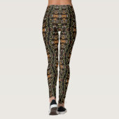 Nouveaux Uhuru Afrikanisches Muster Leggings (Rückseite)