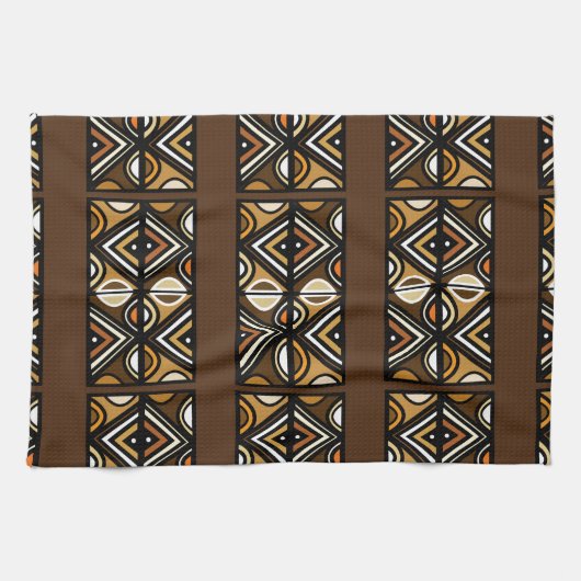 Nouveaux Uhuru Ethnic Pattern Küchentücher (Horizontal)