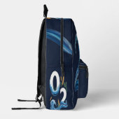 Nouvelle année, nouvelle paix bedruckter rucksack (Links)