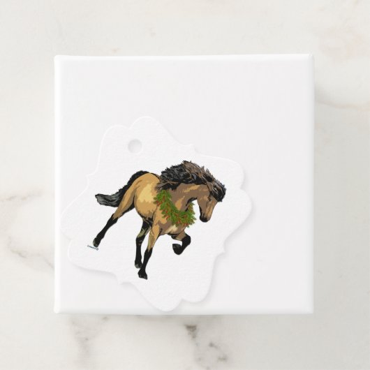 Nouvelle Christmas Geschenkanhänger (Beispiel)