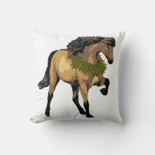 Nouvelle Christmas Horse Kissen