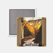 Nouvelle Ligne de Nice à Coni via Tende Magnet (Vorderseite/Rückseite)