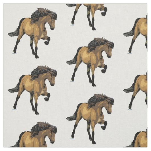 Nouvelle-Mode-Isländer-Pferd Stoff (Muster)