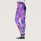 Nova Abstrakte Malerei | Beste Abstrakte Kunst Leggings (Links)