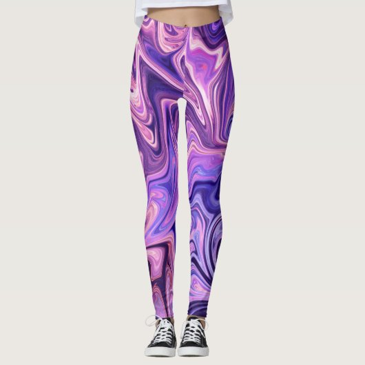 Nova Abstrakte Malerei | Beste Abstrakte Kunst Leggings (Vorderseite)