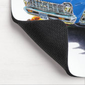 Nova-Blau-Auto 1962-65 Mousepad (Ecke)