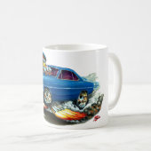 Nova-Blau-Auto 1966-67 Kaffeetasse (VorderseiteRechts)