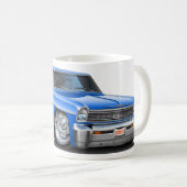 Nova-Blau-Auto 1966-67 Kaffeetasse (VorderseiteRechts)