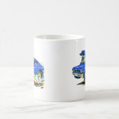 Nova-Blau-Auto 1971-74 Kaffeetasse (Mittel)