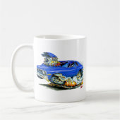Nova-Blau-Auto 1971-74 Kaffeetasse (Links)