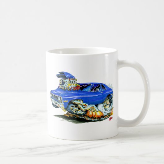 Nova-Blau-Auto 1971-74 Kaffeetasse (Rechts)