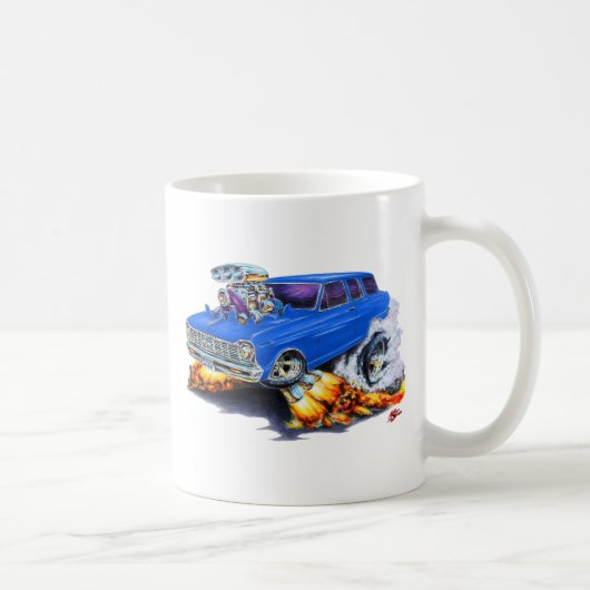 Nova-Blau-Lastwagen 1962-65 Kaffeetasse (Rechts)