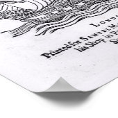 Nova Britannia. Die besten Früchte anbieten Poster (Ecke)