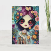 Nova chaser of butterflies Illustration Karte (Vorderseite)