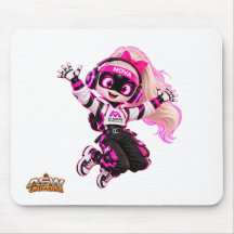 Nova Cute Pink AI-Roboter-Gaming-Mauspad