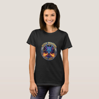 Nova Dragons Gaming eSports Maskottchen Logo T-Shi T-Shirt