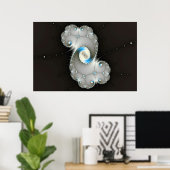 Nova - Fraktal Poster (Heimbüro)