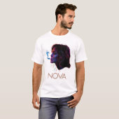 Nova Glow Gemalte Stille T-Shirt (Vorne ganz)