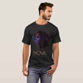 Nova Glow Gemalte Stille T-Shirt (Vorne ganz)