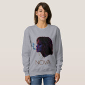 Nova Glow Painted Silence Sweatshirt (Vorne ganz)