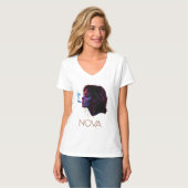 Nova Glow Painted Silence T-Shirt (Vorderseite Vollansicht)