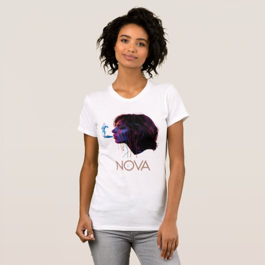 Nova Glow Painted Silence T-Shirt (Vorne ganz)