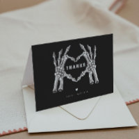 NOVA Halloween Gothic Skull Herz Hände Vielen Dank