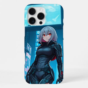 Nova Kuro Cyber Anime iPhone 16 Pro Max Hülle