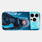 Nova Kuro Cyber Anime iPhone 16 Pro Max Hülle (Rückseite (Horizontal))