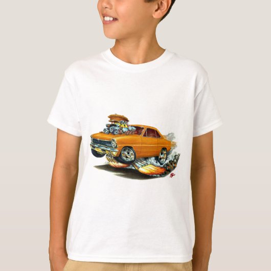 Nova-Orangen-Auto 1966-67 T-Shirt (Vorderseite)
