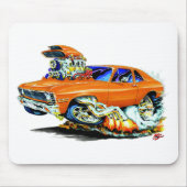 Nova-Orangen-Auto 1971-74 Mousepad (Vorne)