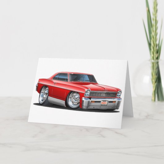 Nova-Rot-Auto 1966-67 Karte (Vorderseite)