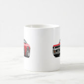 Nova-Rot-Schwarze Spitze 1971-72 Kaffeetasse (Mittel)