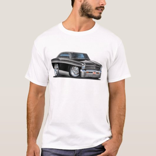 Nova-schwarzes Auto 1966-67 T-Shirt (Vorderseite)