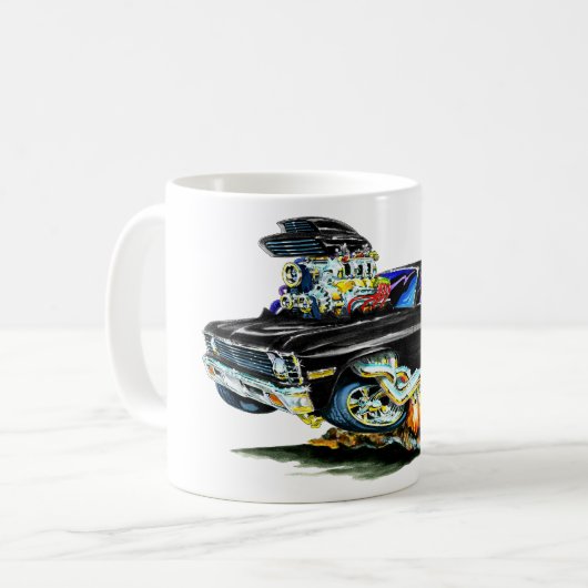 Nova-schwarzes Auto 1971-74 Kaffeetasse (Vorderseite Links)
