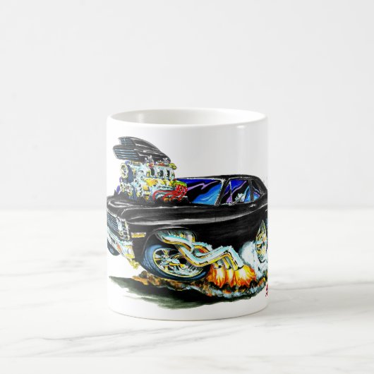 Nova-schwarzes Auto 1971-74 Kaffeetasse (Mittel)
