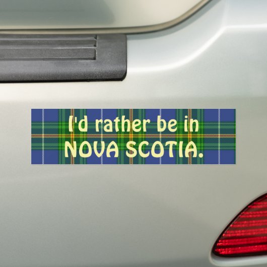Nova Scotia Autoaufkleber (Auf Auto)