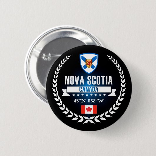 Nova Scotia Button (Vorne & Hinten)